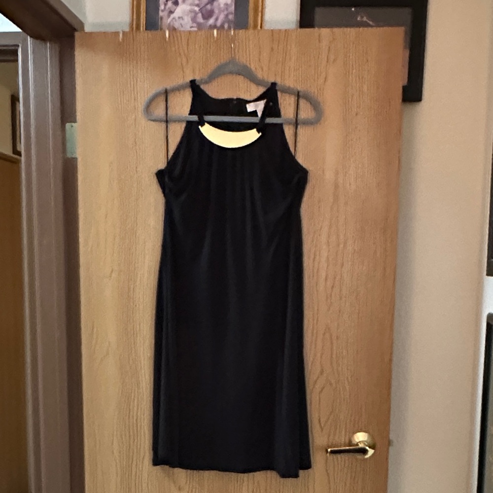 MICHAEL Michael Kors Black Midi Dress